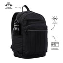 Morral Plaine Con Porta Pc De 14" - Color: Negro