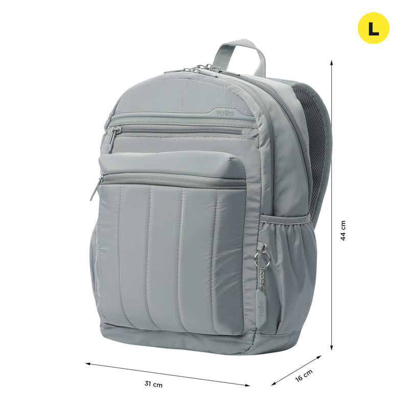 Morral Universitario Porta PC 14" Plaine Rosado Mujer