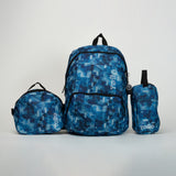 Combo escolar X 3 Morral + Lonchera + Cartuchera Sheyma