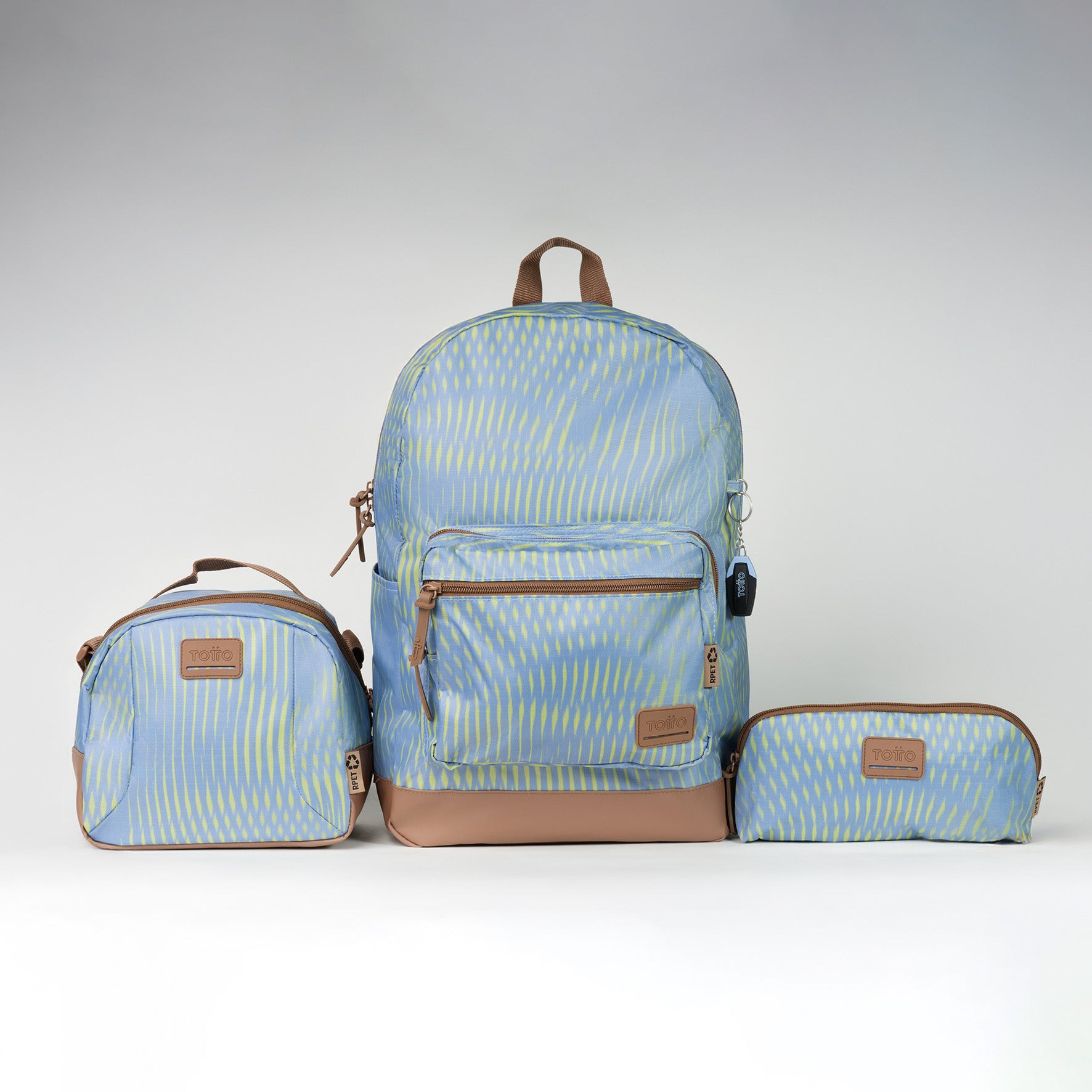Kit escolar tocax mochila + lonchera + cartuchera