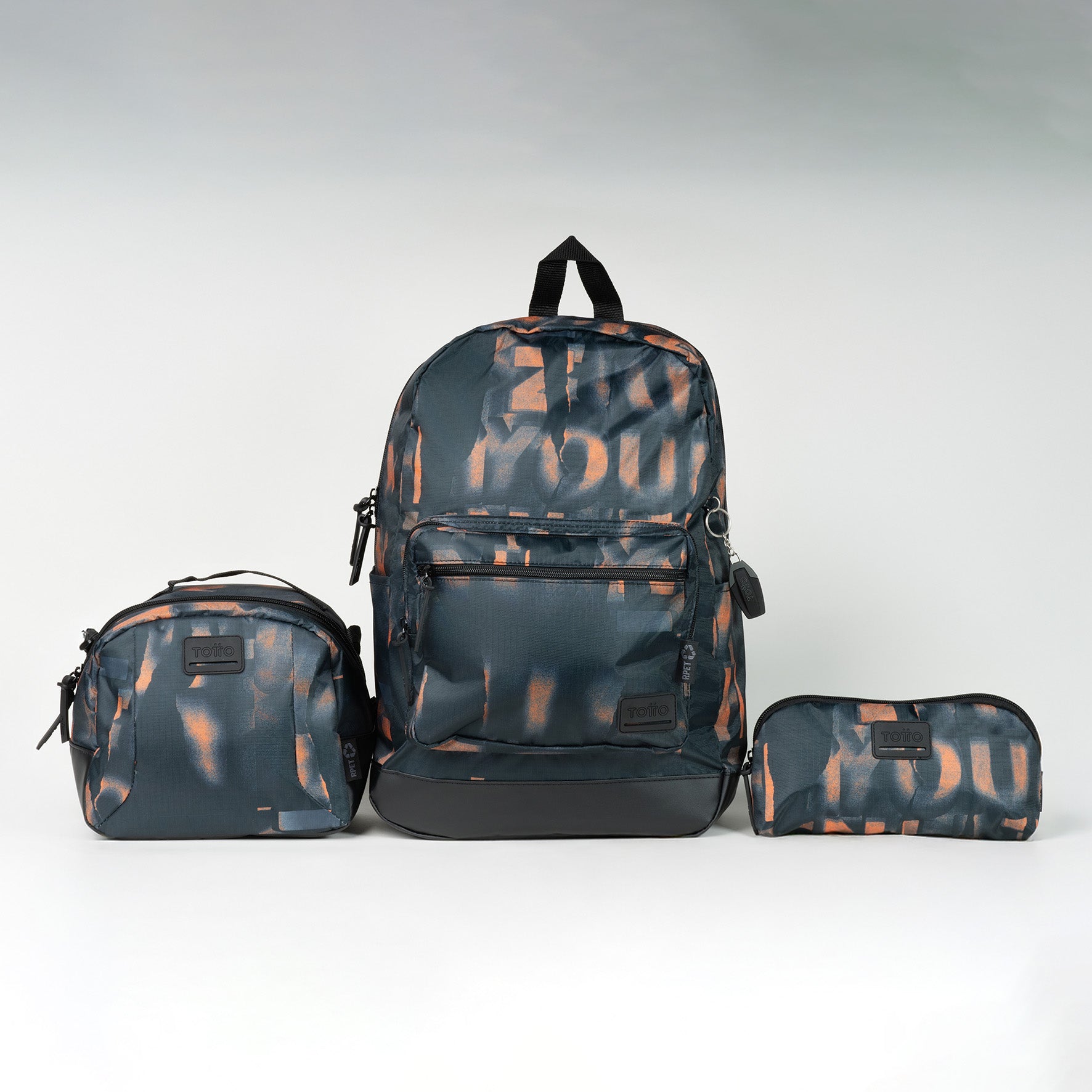 Kit escolar tocax mochila + lonchera + cartuchera