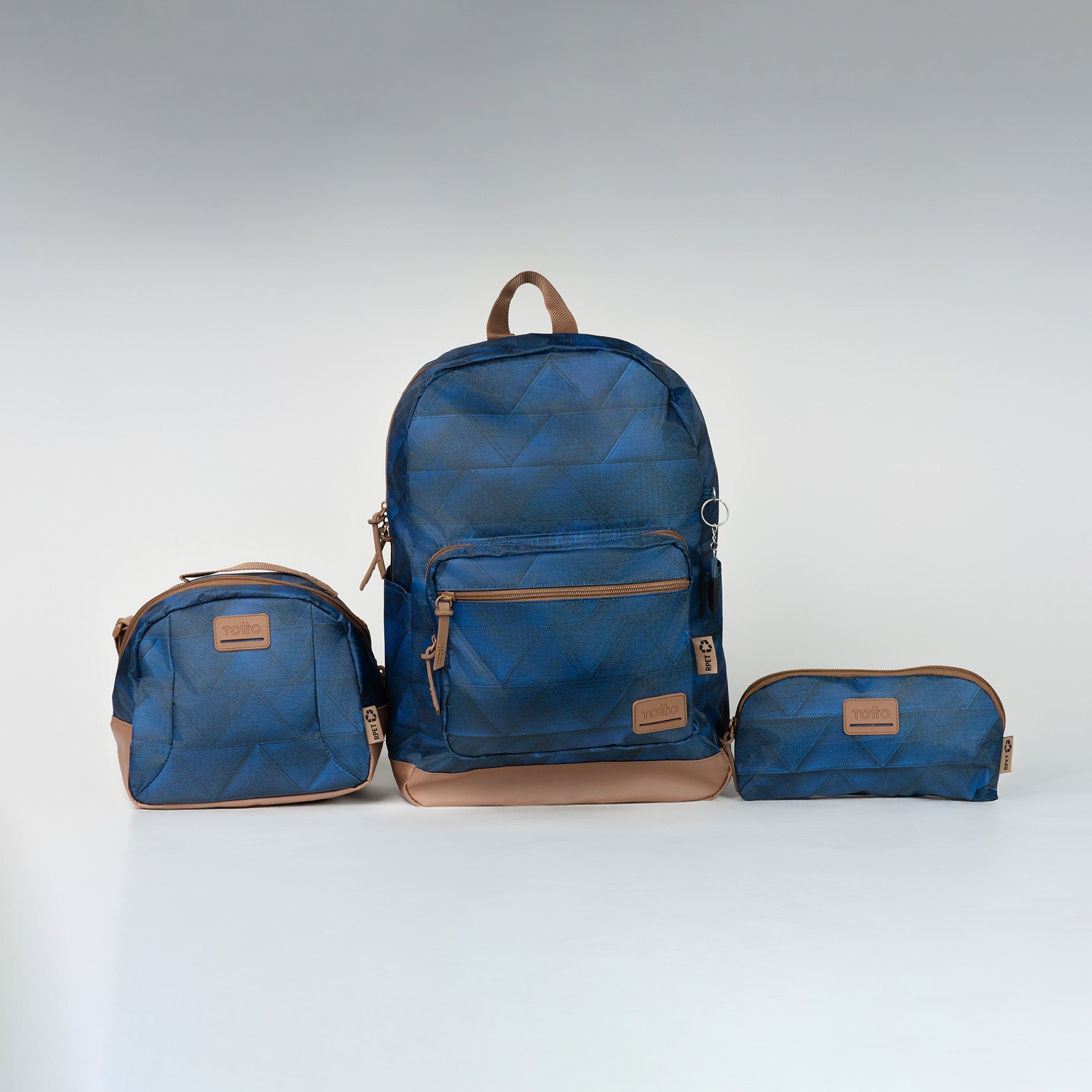 Kit escolar tocax mochila + lonchera + cartuchera
