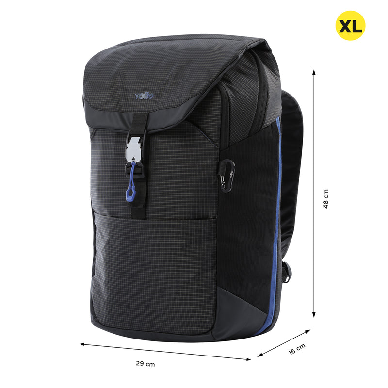 Morral Porta PC 16" Morral Dual  Azul Hombre