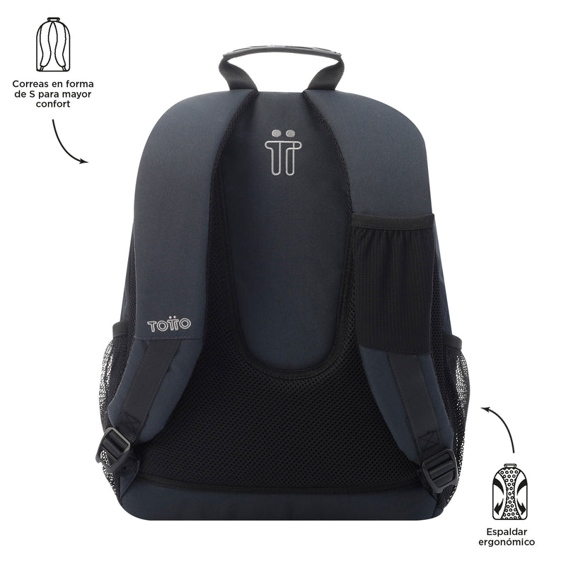 Morral Para Niño Acuarela Azul