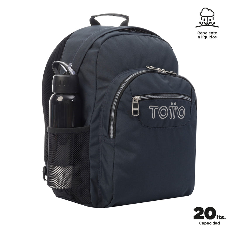 Morral Para Niño Acuarela Azul