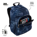 Morral Juvenil Porta PC 14" Acuarela Azul