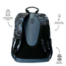 Morral Juvenil Porta PC 14" Acuarela Verde