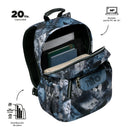 Morral Juvenil Porta PC 14" Acuarela Verde