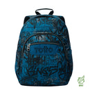 Morral Juvenil Porta PC 14" Acuarela Verde