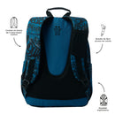 Morral Juvenil Porta PC 14" Acuarela Verde