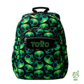 Morral Juvenil Porta PC 14" Acuarela Azul