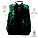 Morral Juvenil Porta PC 14" Acuarela Verde