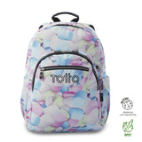 Morral Juvenil Acuarela Glitter Grande Azul