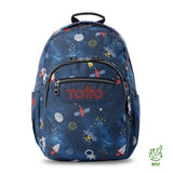 Morral Juvenil Porta PC 14" Acuarela Azul