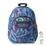 Morral Juvenil Acuarela Grande Azul