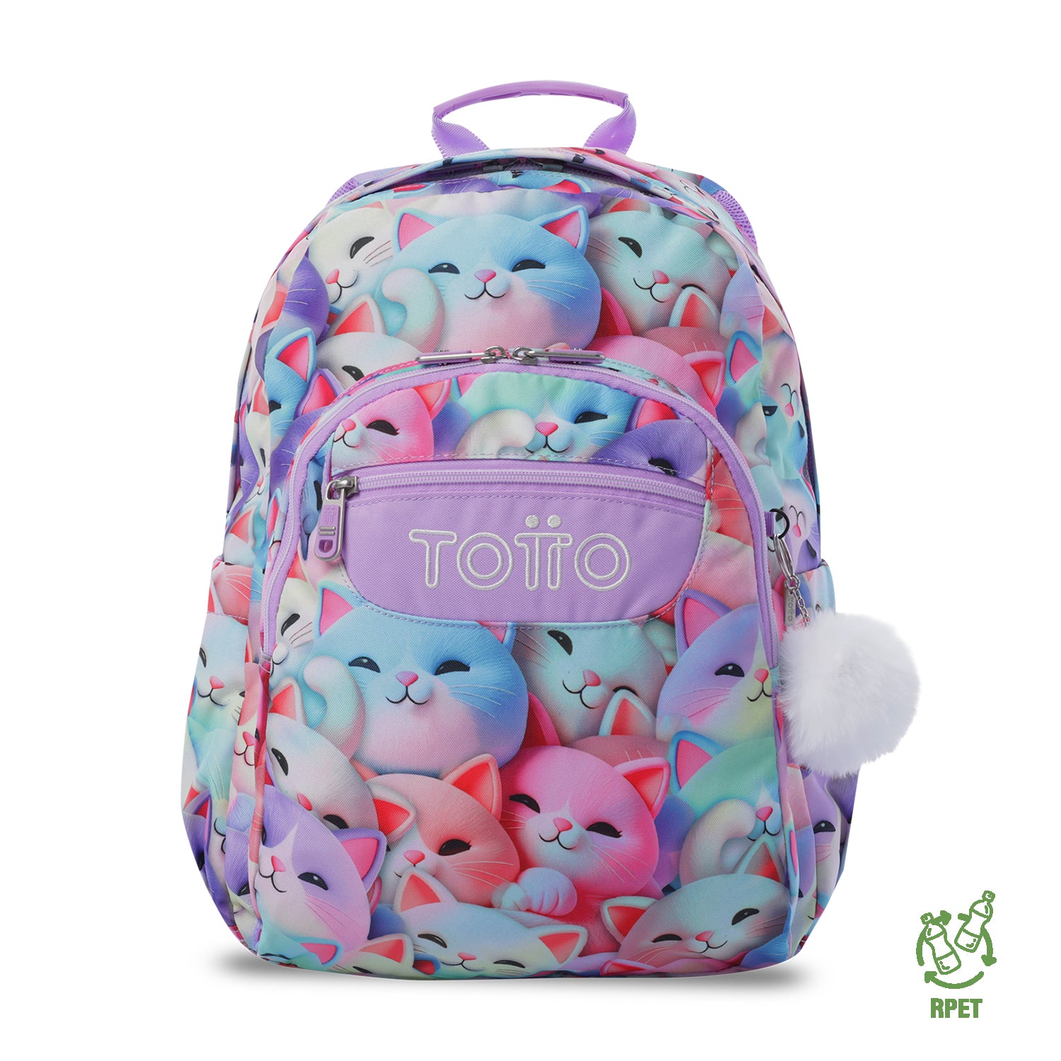 Morral Juvenil Acuarela Grande Rosado
