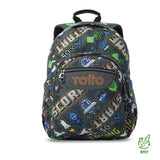 Morral Juvenil Porta PC 14" Acuarela Rojo