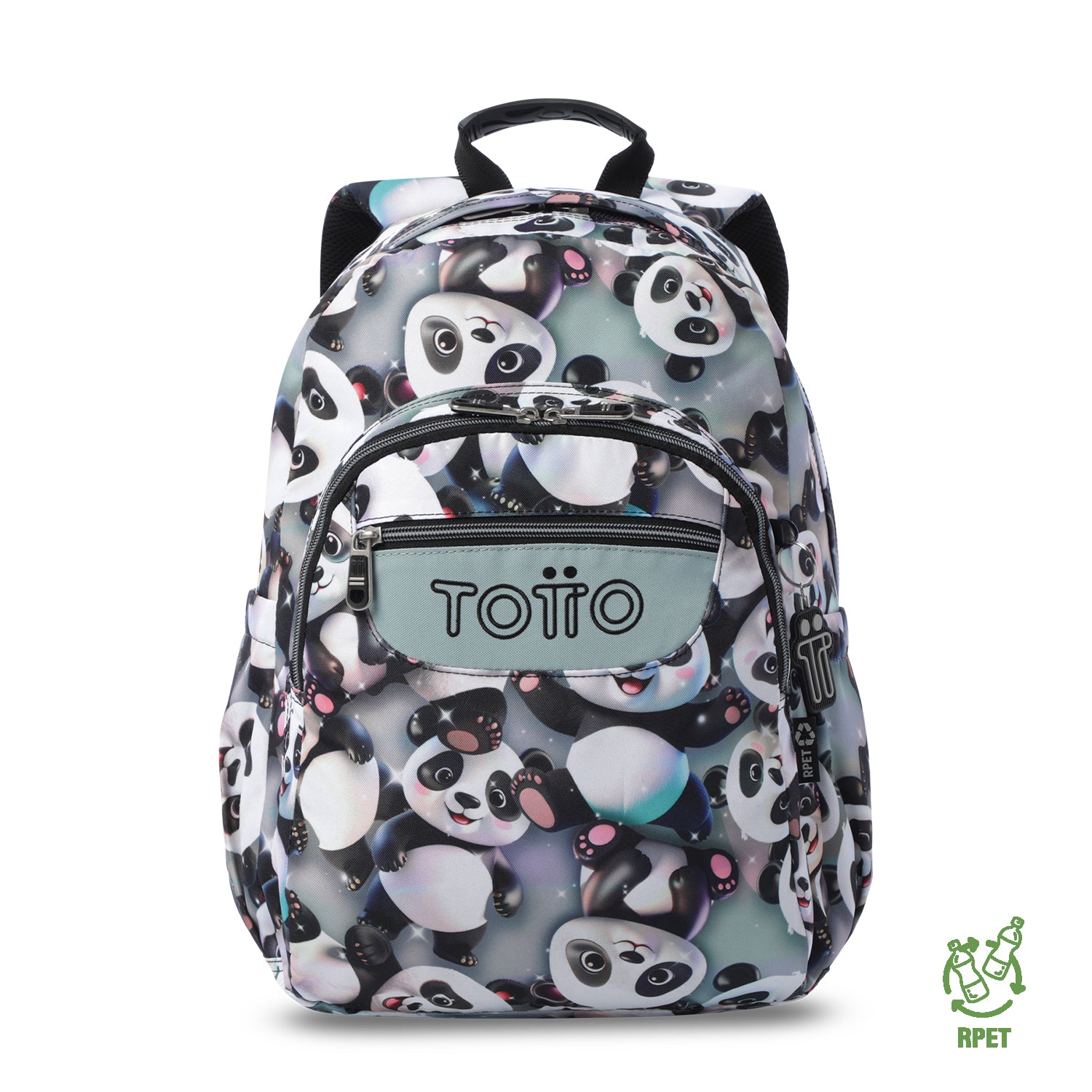 Morral Juvenil Porta PC 14" Acuarela Gris
