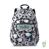 Morral Juvenil Porta PC 14" Acuarela Gris