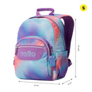 Morral Juvenil Porta Tableta 10" Tempera morado