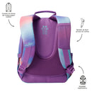 Morral Juvenil Porta Tableta 10" Tempera morado
