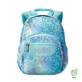 Morral Juvenil Porta Tableta 10" Tempera Glitter Morado
