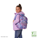 Morral Juvenil Porta Tableta 10" Tempera Glitter Morado