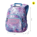 Morral Juvenil Porta Tableta 10" Tempera Glitter Morado