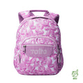 Morral Juvenil Porta Tableta 10" Tempera Glitter Morado