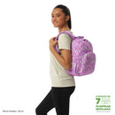 Morral Juvenil Porta Tableta 10" Tempera morado