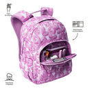 Morral Juvenil Porta Tableta 10" Tempera morado