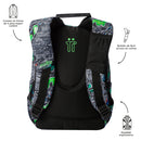 Morral Juvenil Porta Tableta 10" Tempera morado