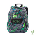 Morral Juvenil Porta PC 13" Gommas Verde