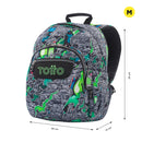 Morral Juvenil Porta PC 13" Gommas Morado