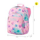 Morral Juvenil Porta PC 14" Acuareles Gris