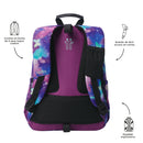 Morral Juvenil Porta PC 14" Acuareles Gris