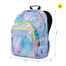 Morral Juvenil Porta PC 14" Acuareles Gris
