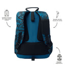 Morral Juvenil Porta PC 14" Acuareles Gris