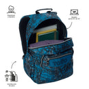 Morral Juvenil Porta PC 14" Acuareles Gris