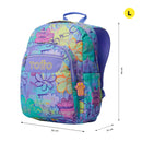 Morral Juvenil Porta PC 14" Acuareles Gris