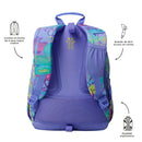 Morral Juvenil Porta PC 14" Acuareles Gris