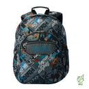 Morral Juvenil Porta PC 14" Acuareles Gris