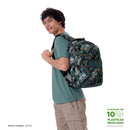 Morral Juvenil Porta PC 14" Acuareles Gris