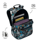 Morral Juvenil Porta PC 14" Acuareles Gris