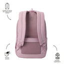 Morral Universitario Steif Ino Porta PC 15.4" Rosado Mujer