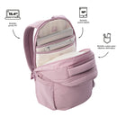 Morral Universitario Steif Ino Porta PC 15.4" Rosado Mujer