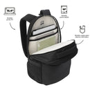 Morral Universitario Steif Ino Porta PC 15.4" Rosado Mujer