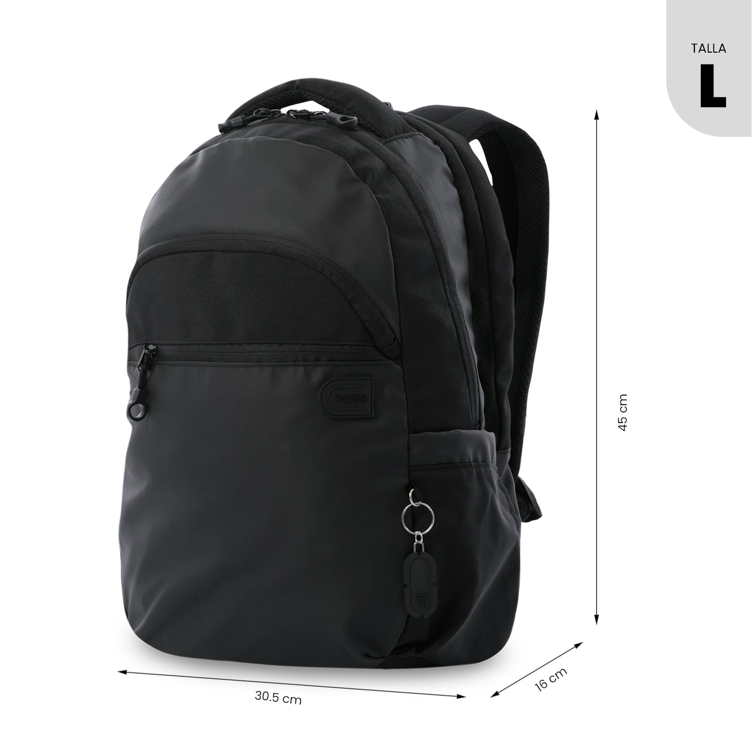 Morral Universitario Steif Ino Porta PC 15.4" Negro