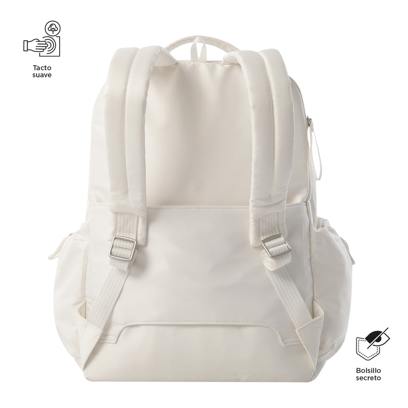 Morral Universitario Porta PC 14" Estambul Amarillo Mujer