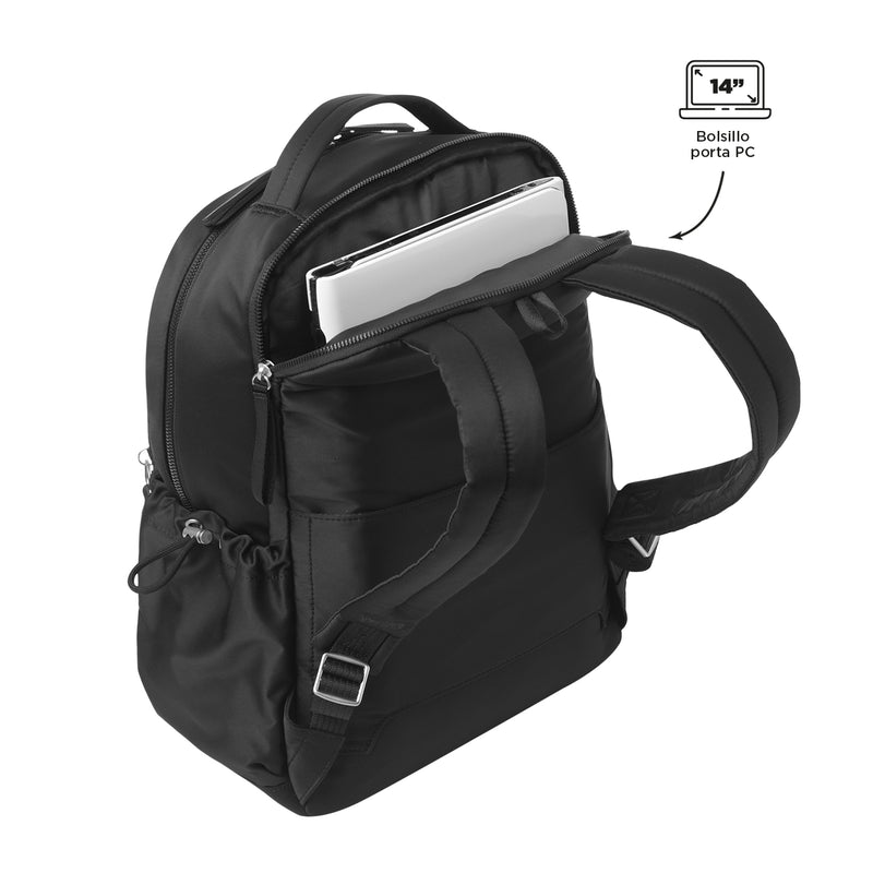 Morral Universitario Porta PC 14" Estambul Amarillo Mujer